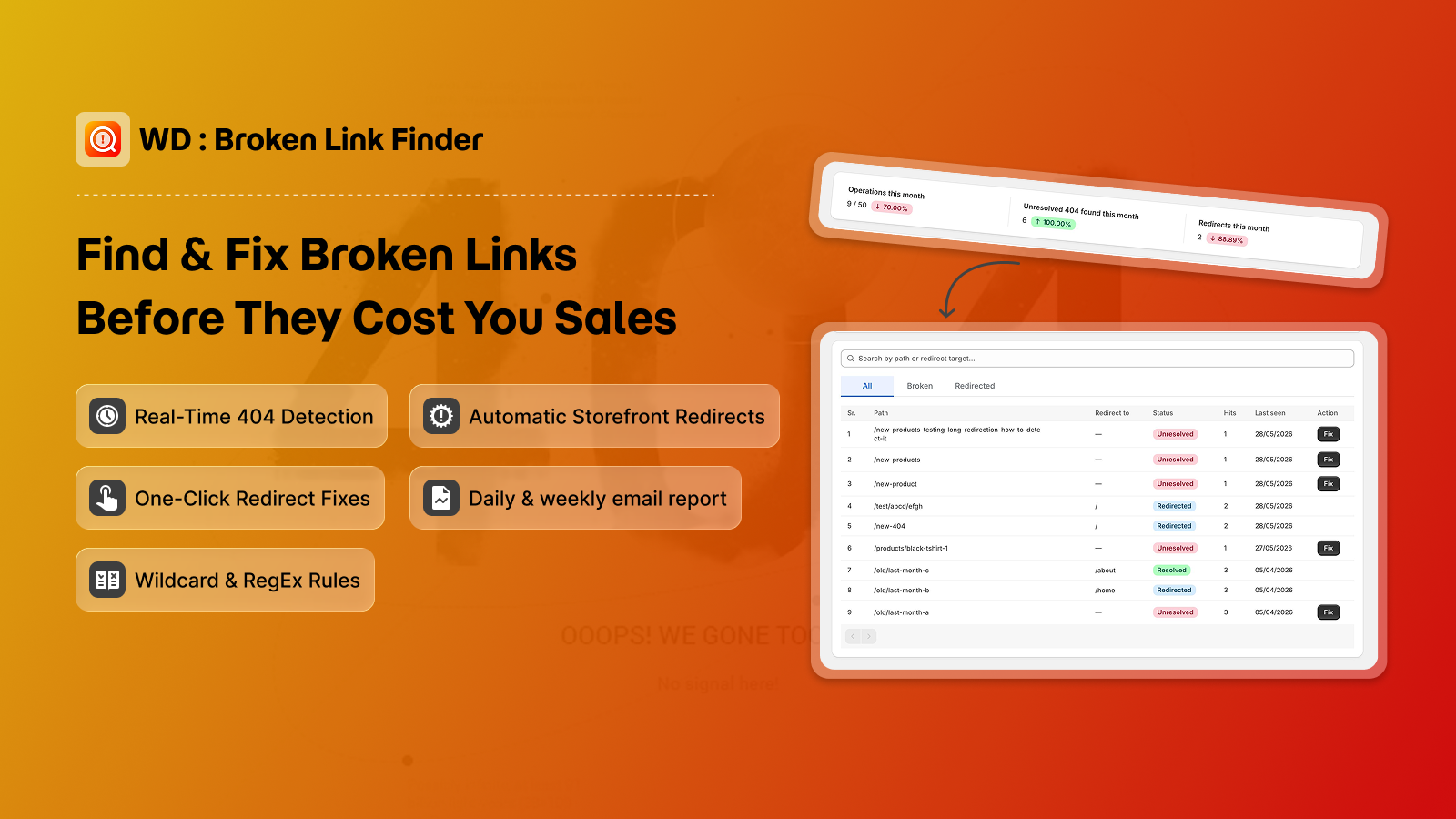 WD: Broken Links Finder